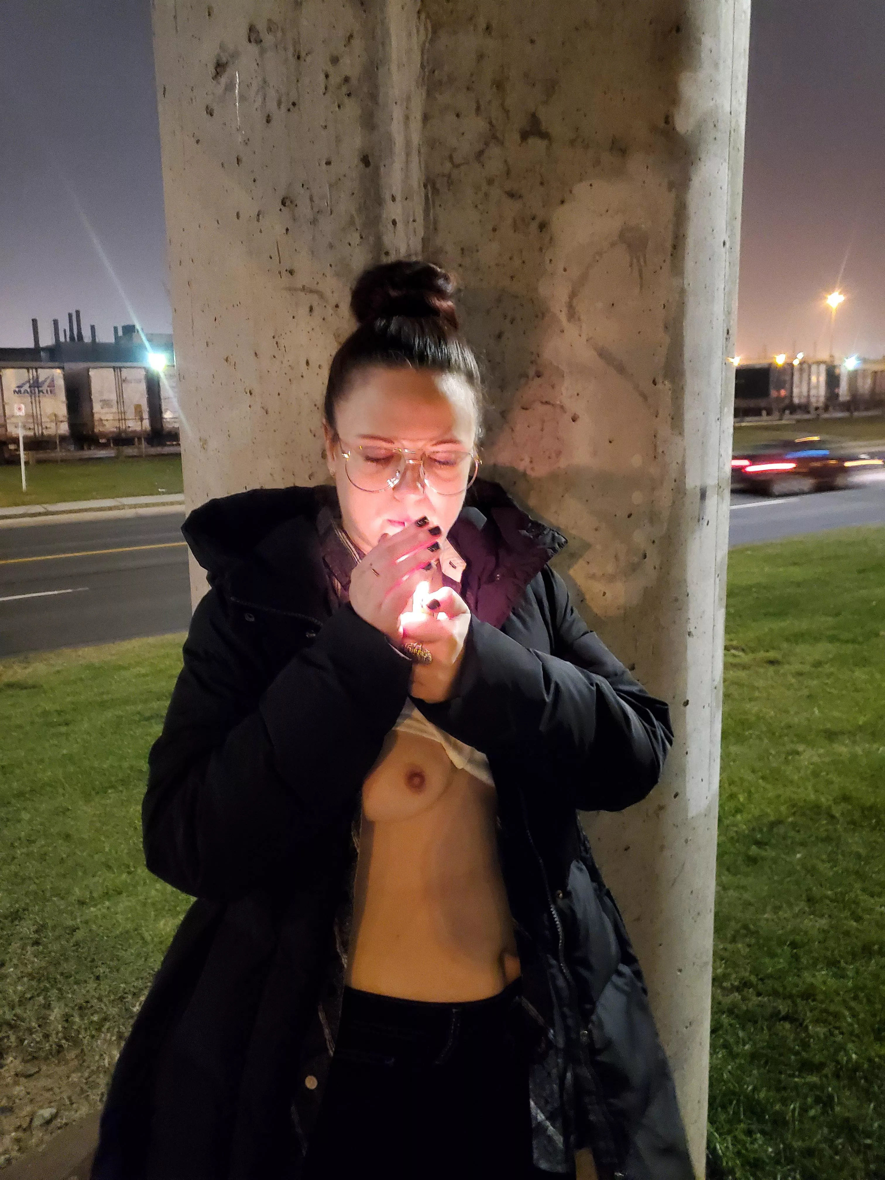 Was a tad windy last night