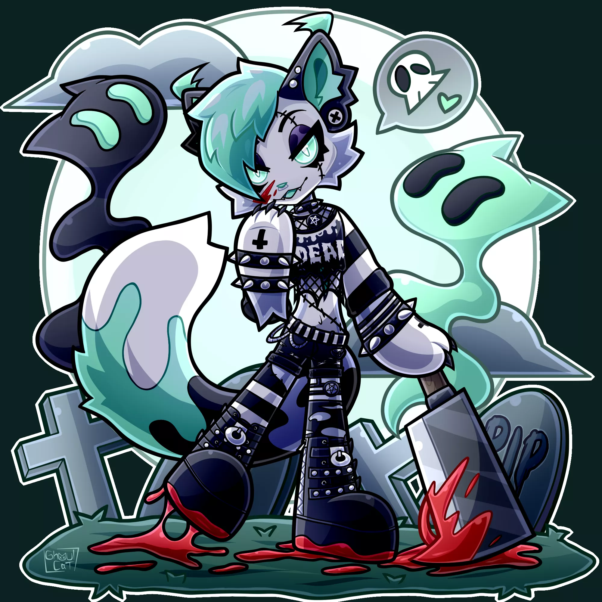 ★ Was the Corpse... Buried Properly? ★ (by me, @/Ghoulcats on twitter)