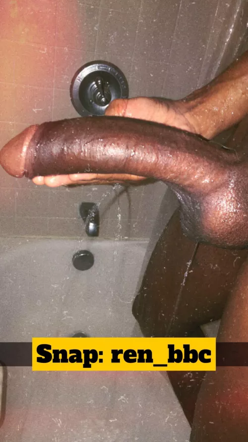 Watch me stroke in the shower