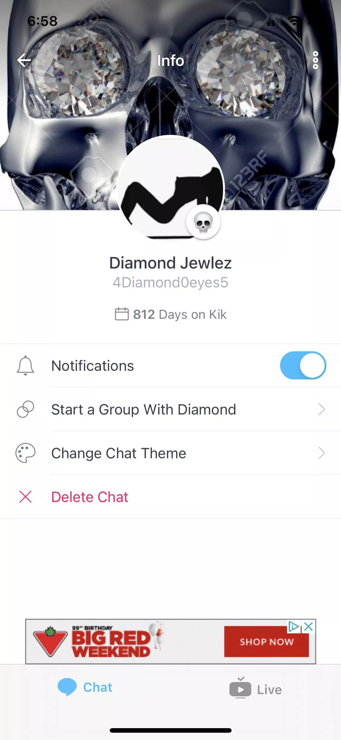 Watch out for this guy. If you aren’t into trading what he has he’ll call you a scam and threaten to post you on Reddit. Also claimed to use multiple accounts to try and get what I have Watch out for this guy. If you aren’t into trading what he has he’ll call you a scam and threaten to post you on Reddit. Also claimed to use multiple accounts to try and get what I have