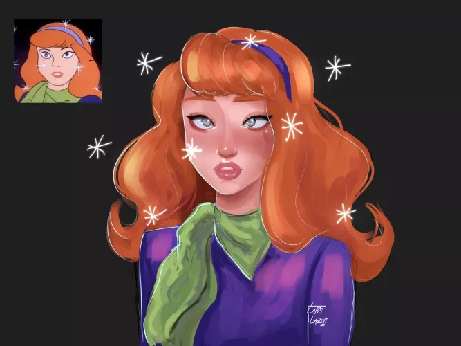 Watch the pretty coin, Daphne [Daphne, Scooby Doo] [LapisLazuliArt]