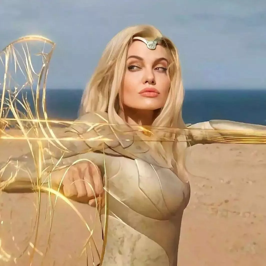 Watched Eternals and now I can't get Angelina Jolie out of my head.