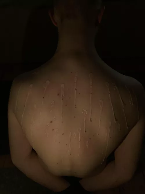 Wax art on my sub’s back