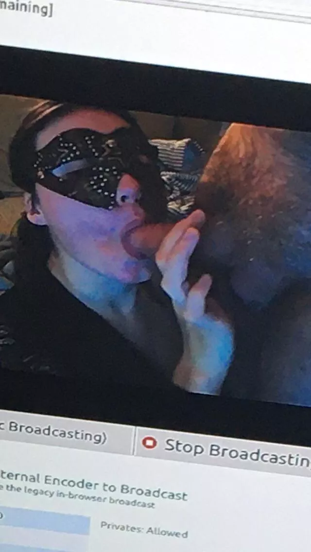 We did chaturbate once, this is how it looked from our side We did chaturbate once, this is how it looked from our side