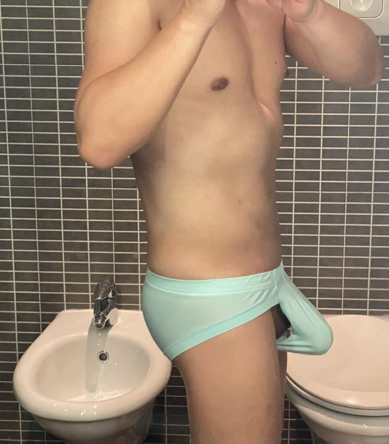 We got a hotel room and he gave me a BJ thru my briefs. Does anyone else enjoy that?