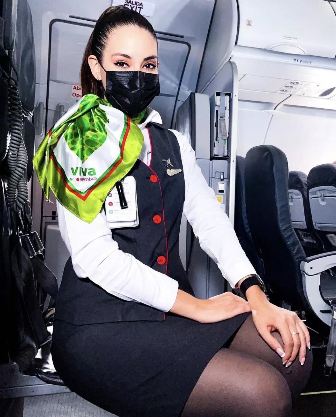 We got used to masks as part of the uniform now