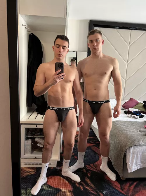 We have matching jockstraps 😋