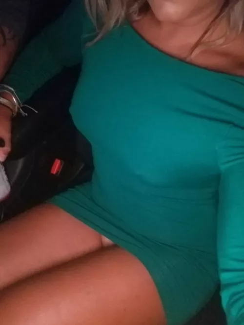 We like going to a packed bar and sit away from each other to see how many guys try and pick her up and see how for they will go.