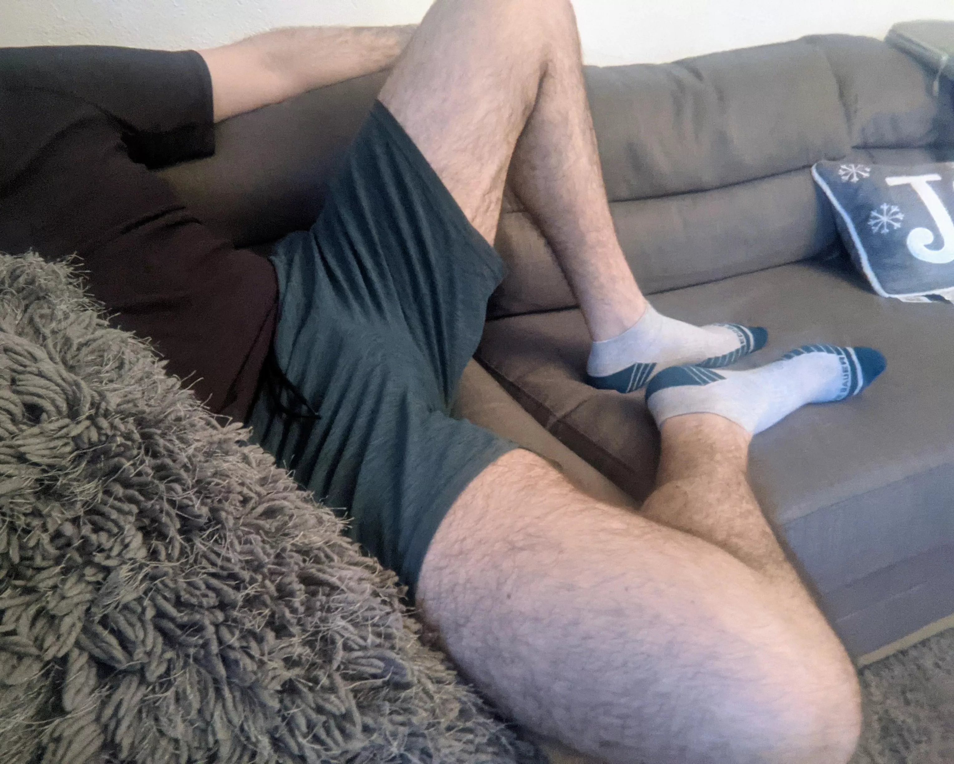 Wearing different kind of socks for a change Wearing different kind of socks for a change