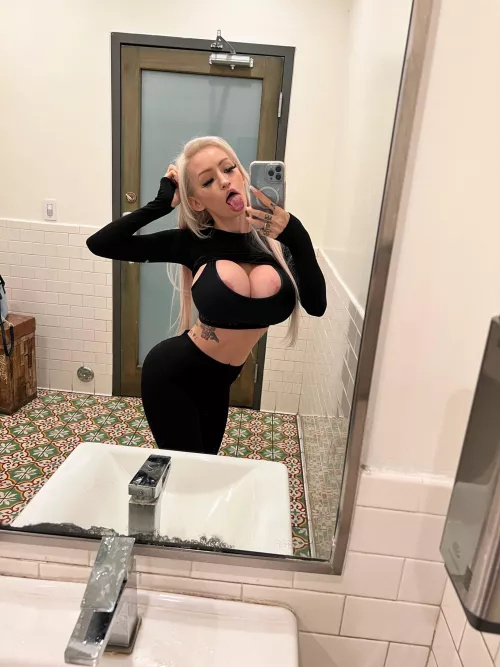 Wearing yoga pants everywhere I go!