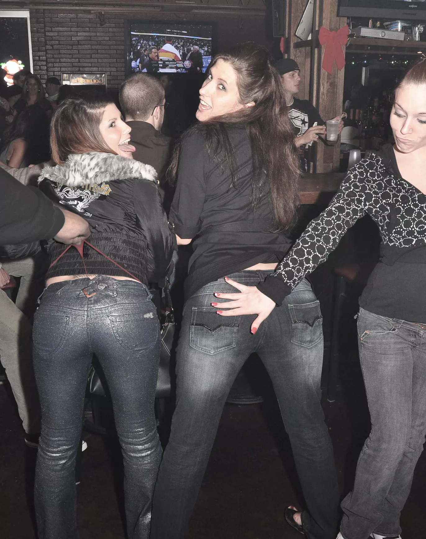 Wedgie Surprise at the pub