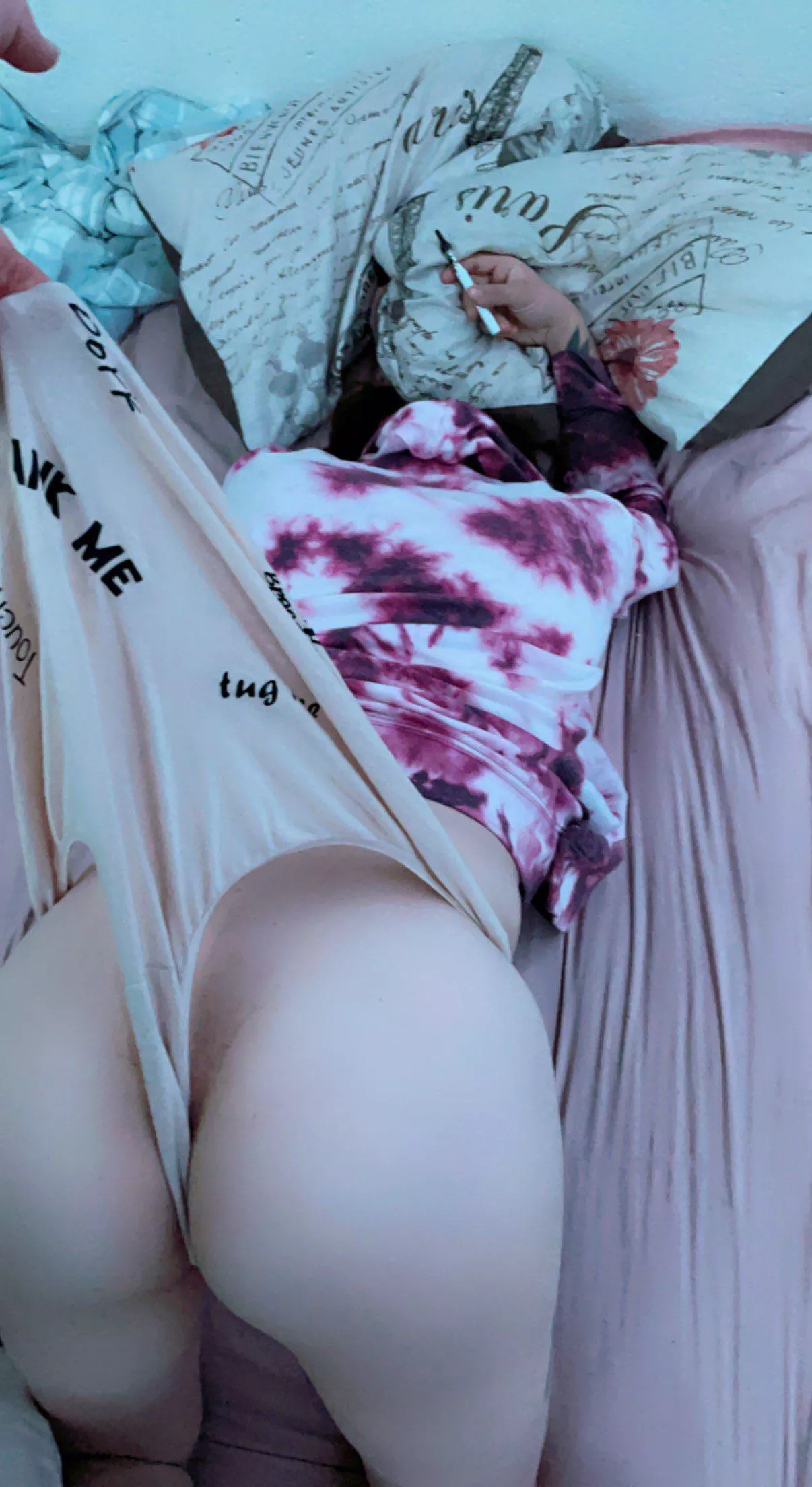 Wedgies in special undies sent from a little degenerate that likes to see my wedgie struggles 😝