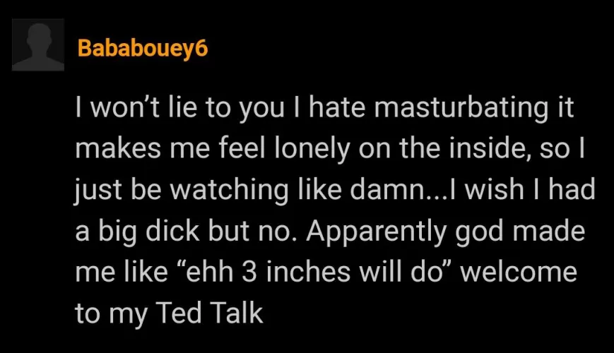 Welcome to my Ted Talk.