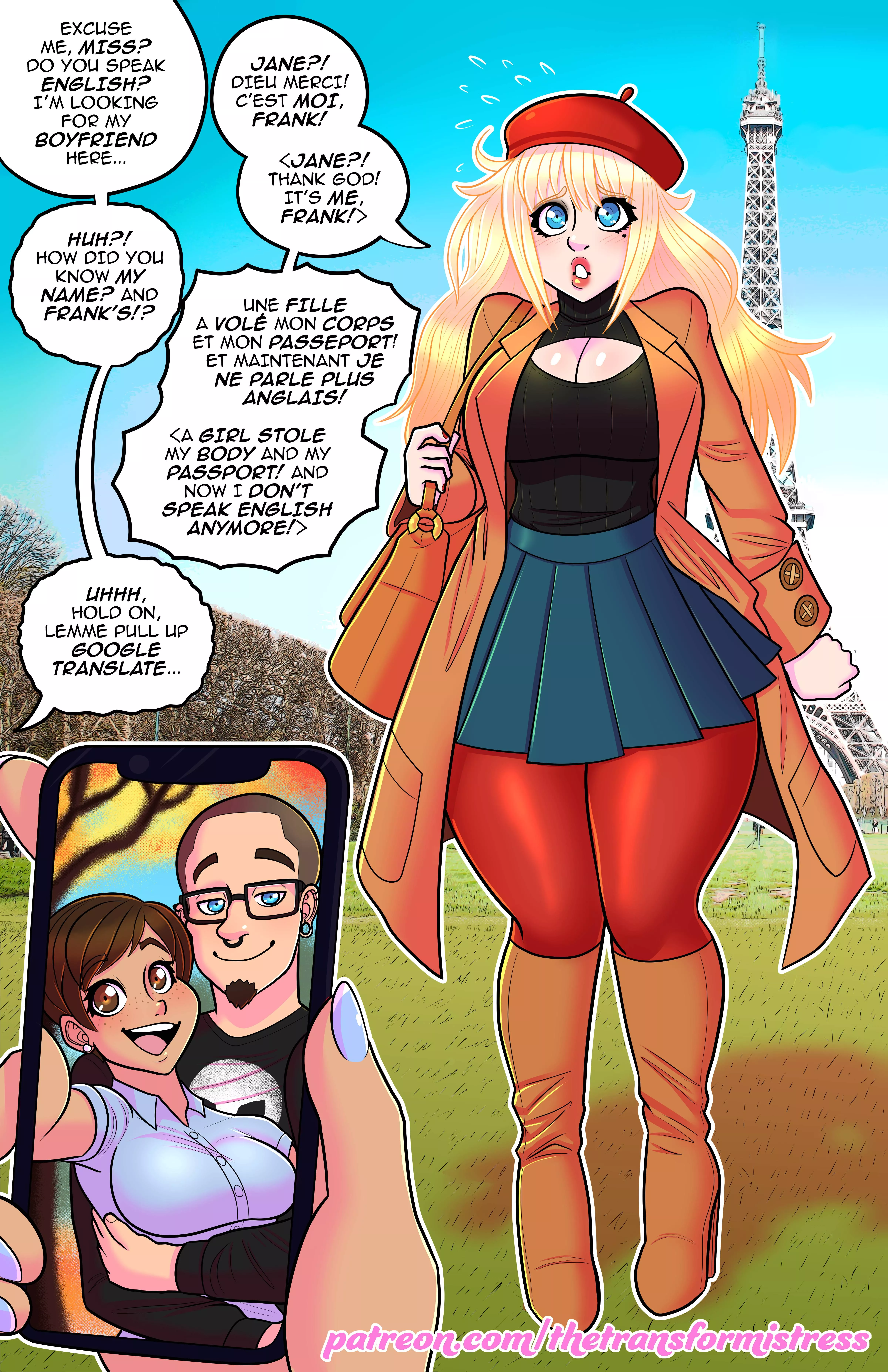 We'll Always Have Paris by TheTransformistress (MTF/TG, Bodyswap)