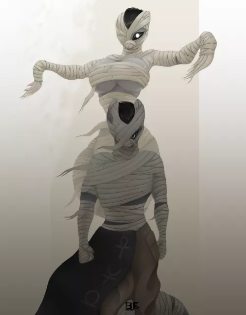 well, happy halloween...in the crypt (art by me)