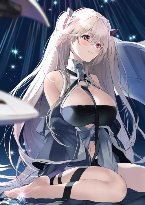 Well, Shkikkan-sama, I didn't think youd ever be deployed here to the last frontier (USS Anchorage, Azur Lane, Eagle Union Faction)