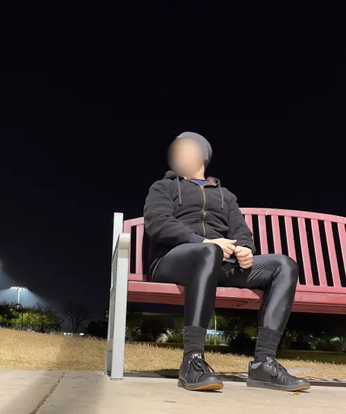 Went for a jog in the park. It was completely empty tonight.