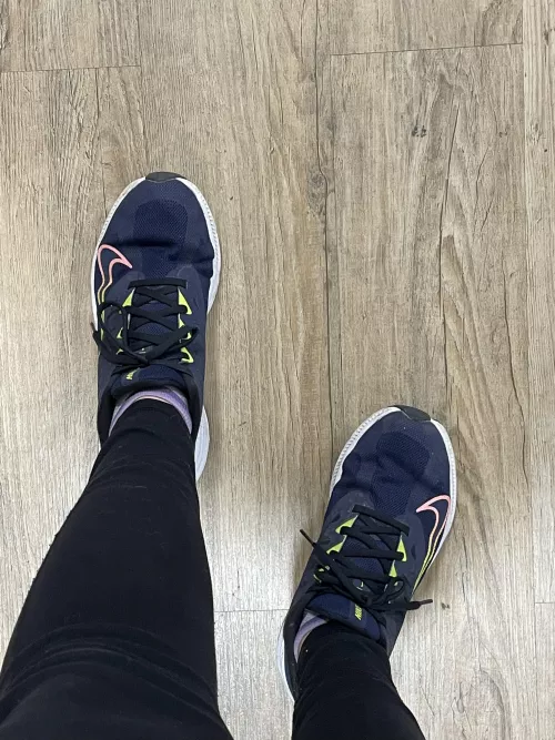 Went for a run today babe and my feet are super sweaty! Would you still suck my toes and lick my soles? 😛😍💦