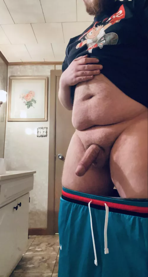 Weβre at a party and i noticed you kept staring at me. I brought you to the bathroom and pulled this out wyd next?