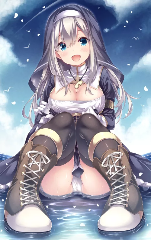 Wet Nun pantsu [Original]