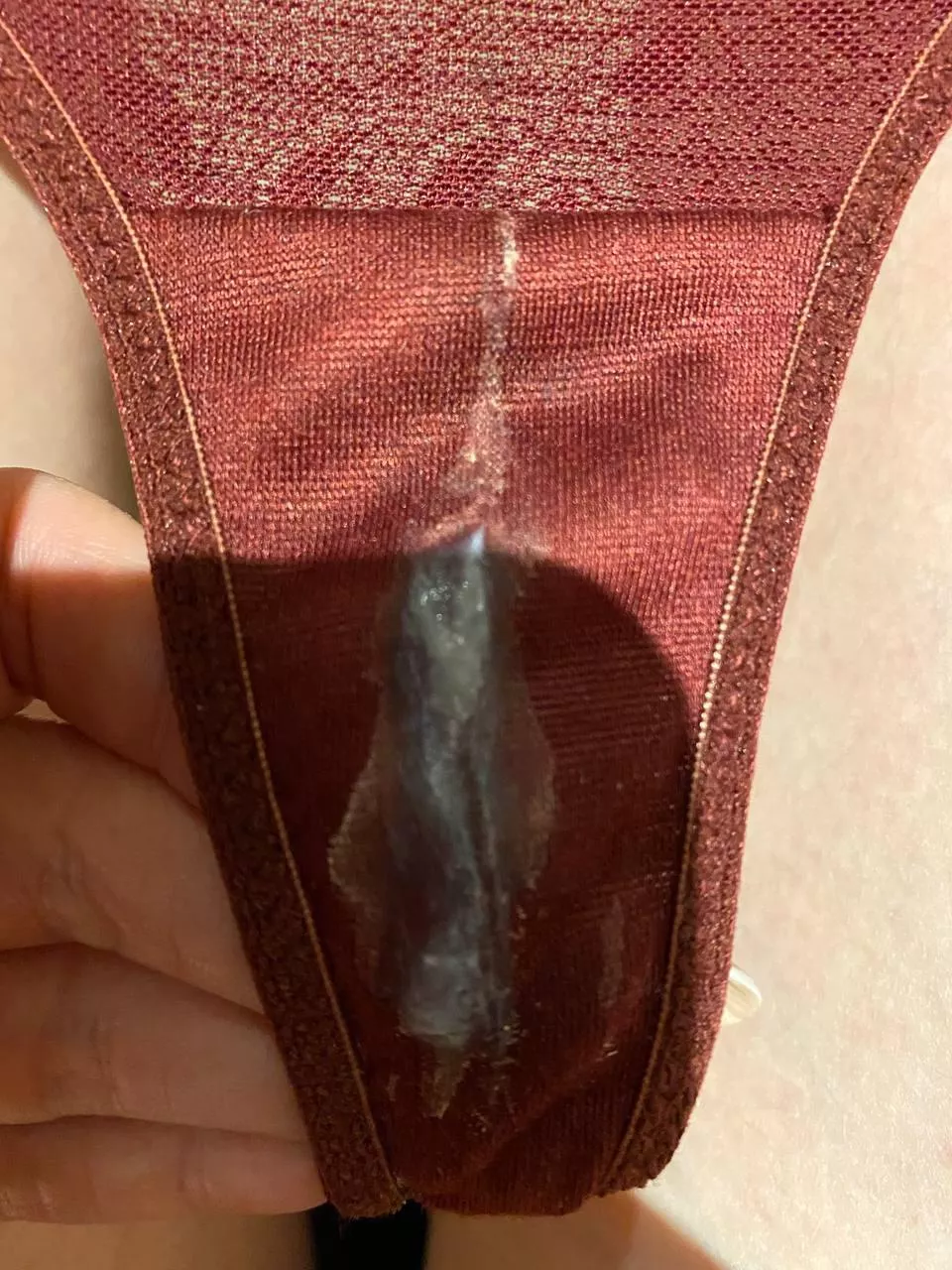 Wet thong of my wife