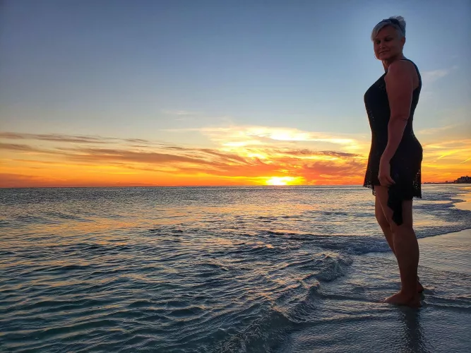 What a beautiful night on Destin Beach