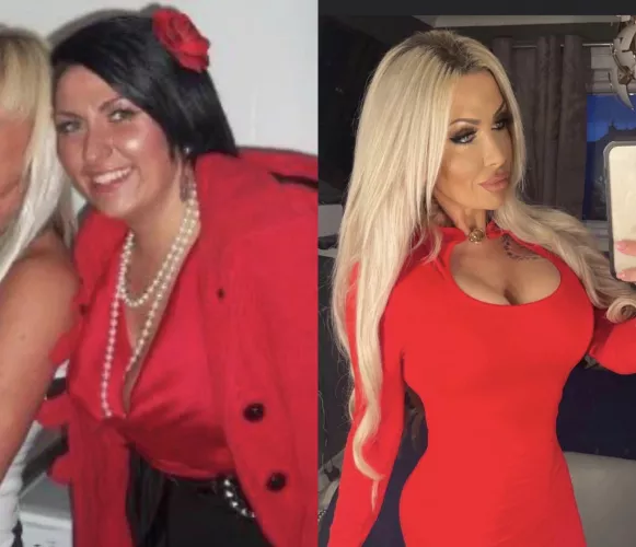 What a change.