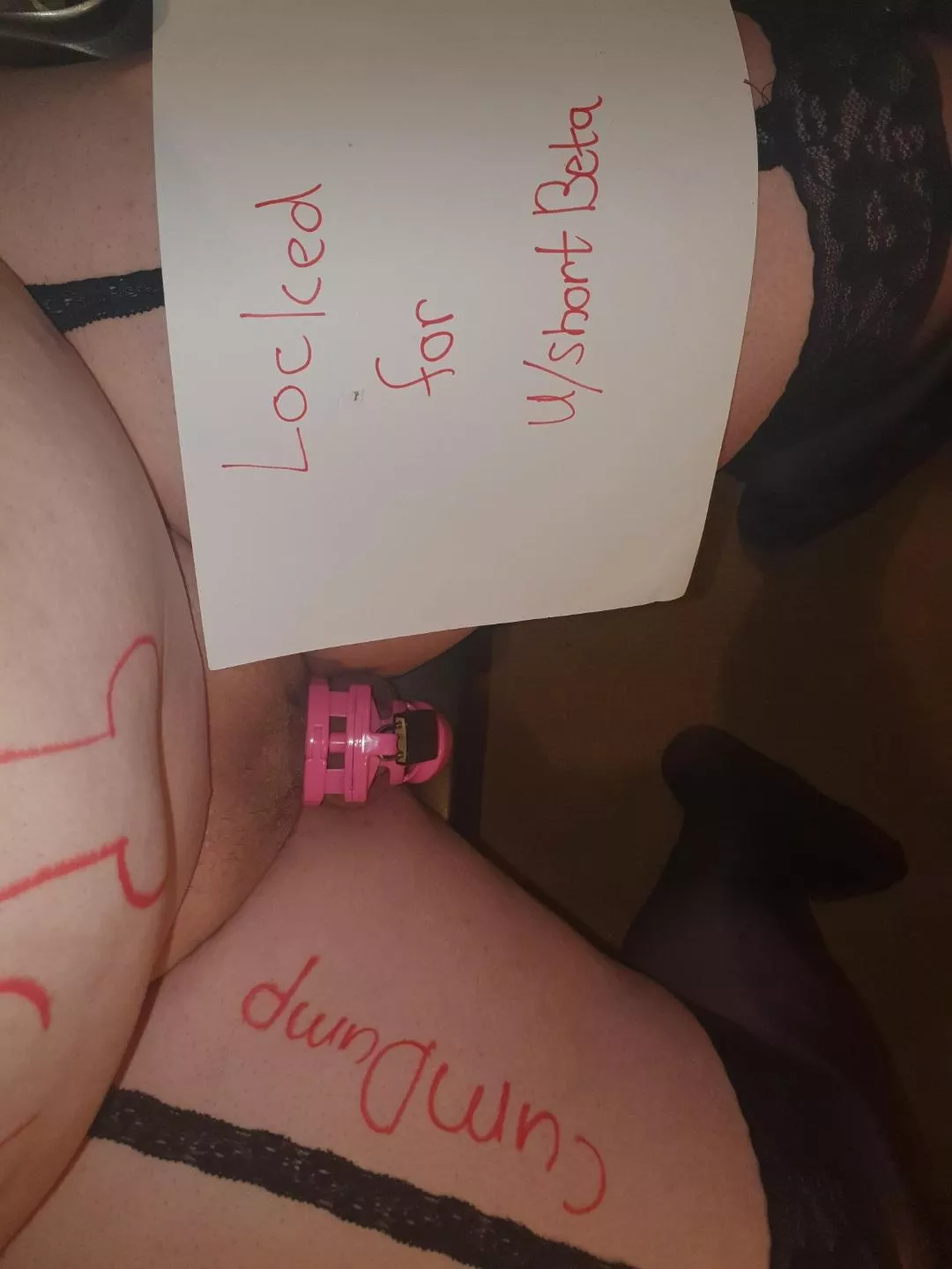 What a pathetic dicklet. Put your contempt and laughter in the comments. My Slave must read it.