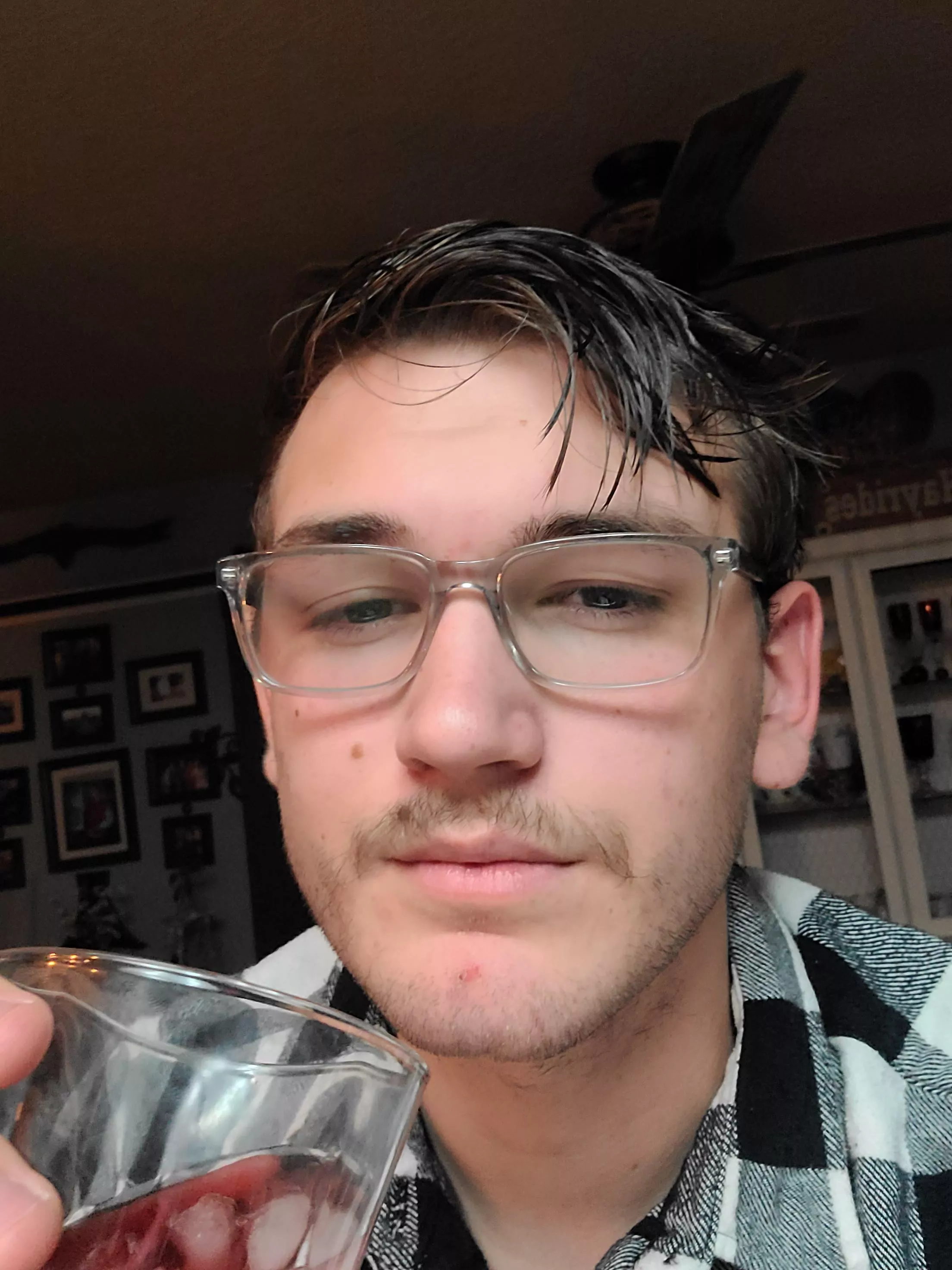 What are we thinking of the slow attempt to grow a mustache?? What are we thinking of the slow attempt to grow a mustache??