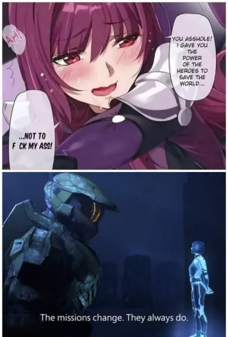 What are you doing Master Chief?