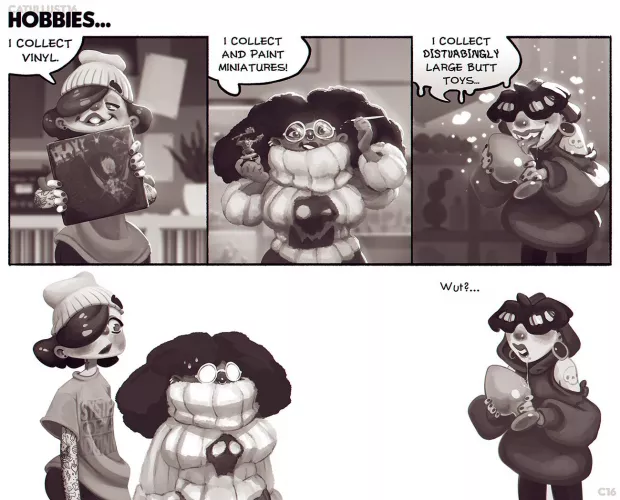 what are your hobbies?... [OC] (Me - Catullust16)