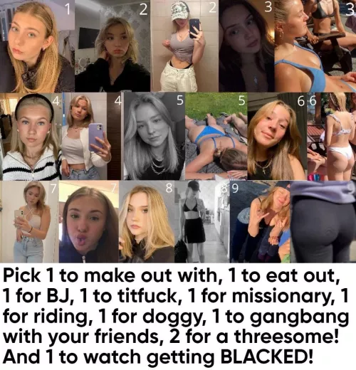 What are your picks?