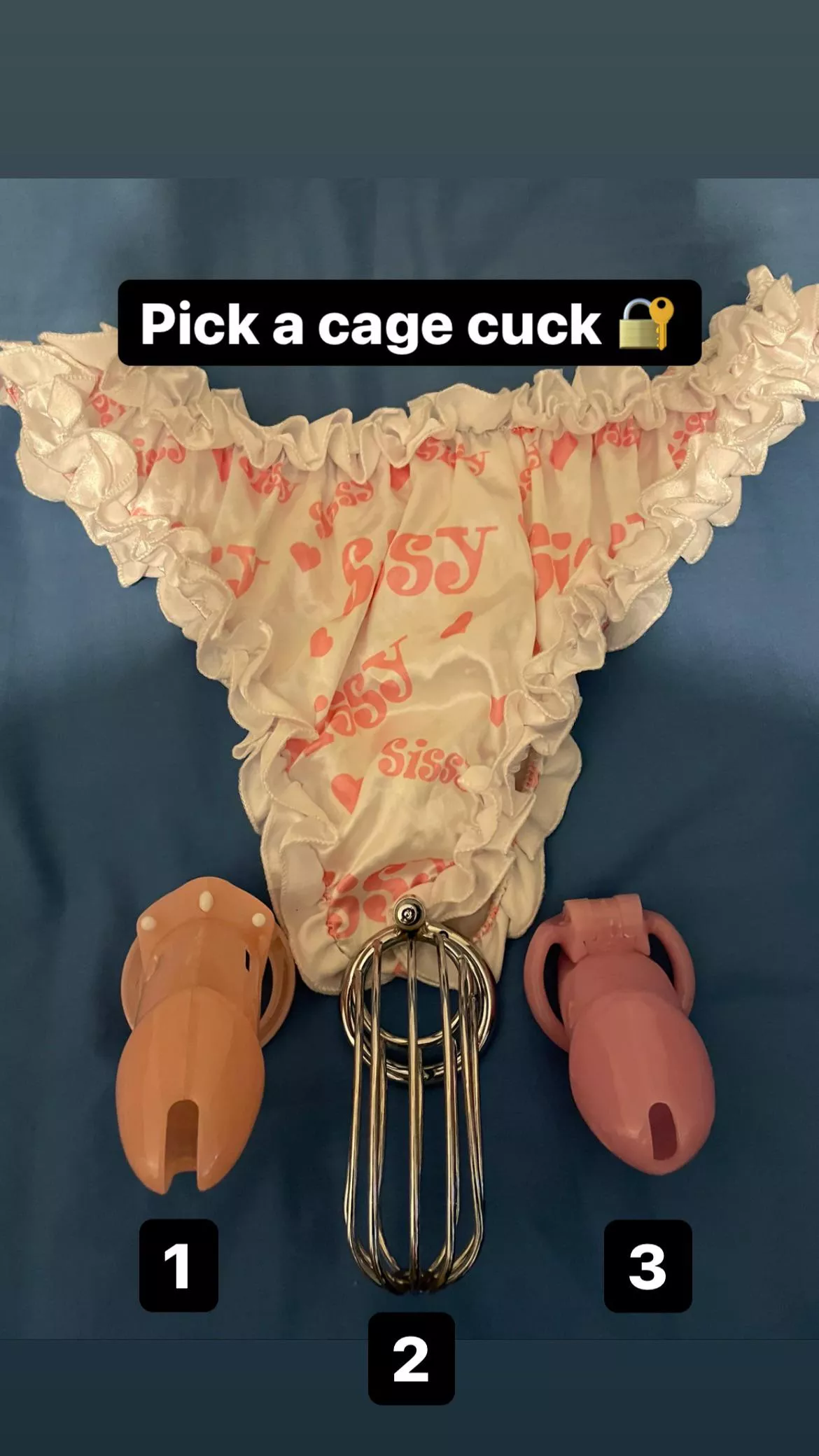 What cage are you picking 🔐