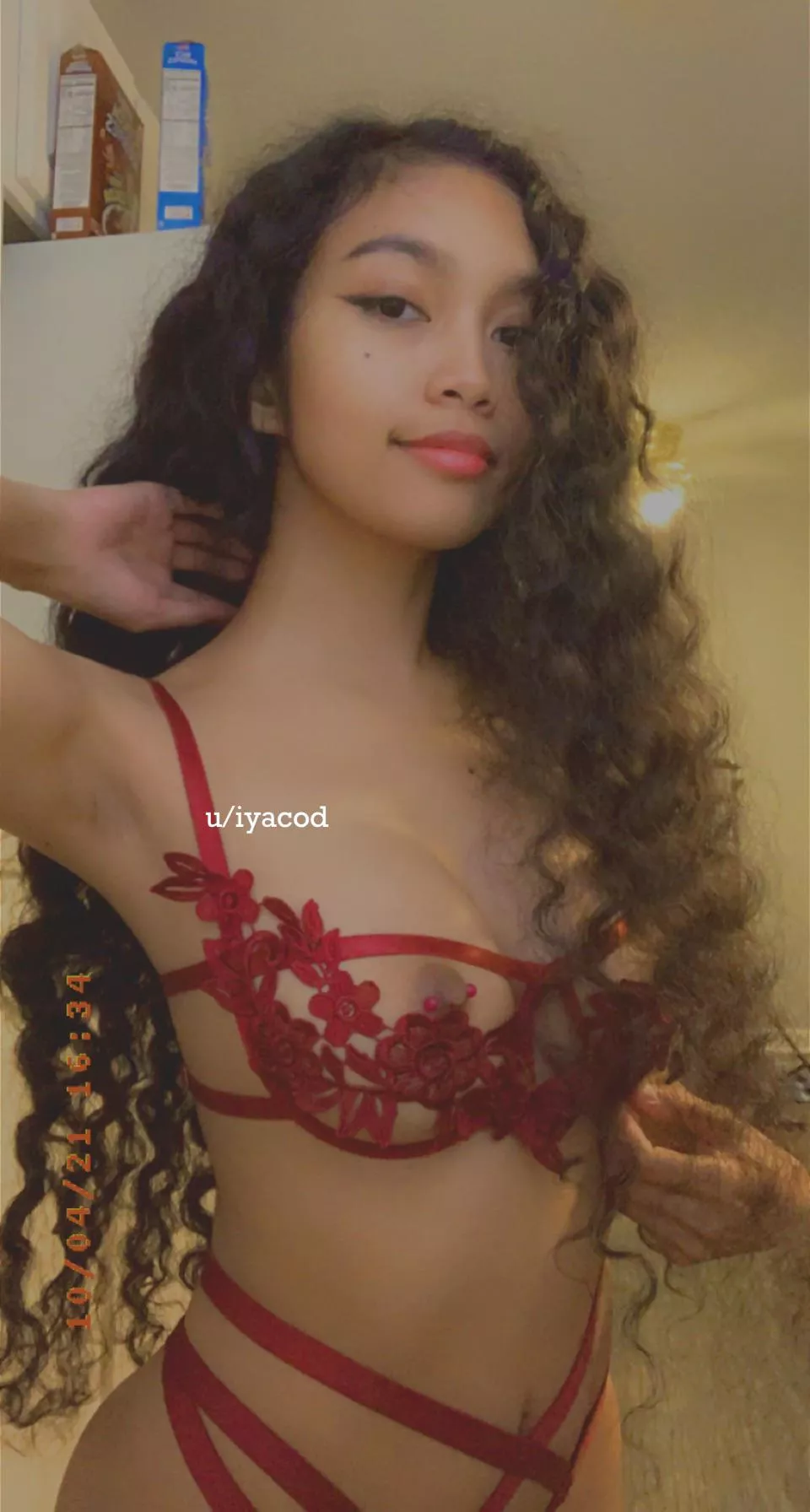 What color lingerie do you like the most on me?