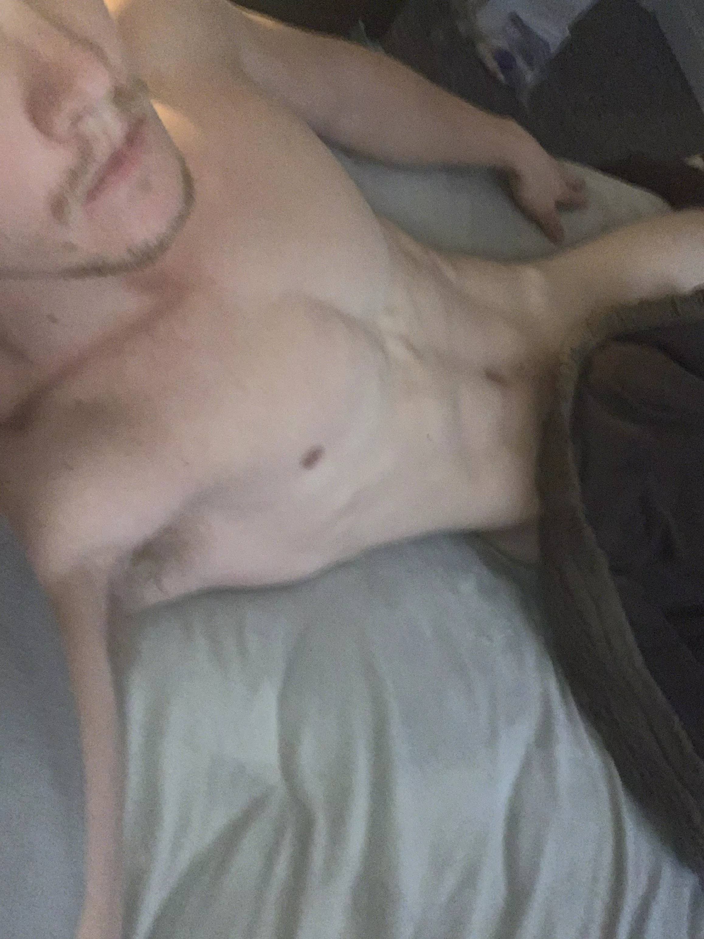 What do you do if you walk into my room in the morning with me like this