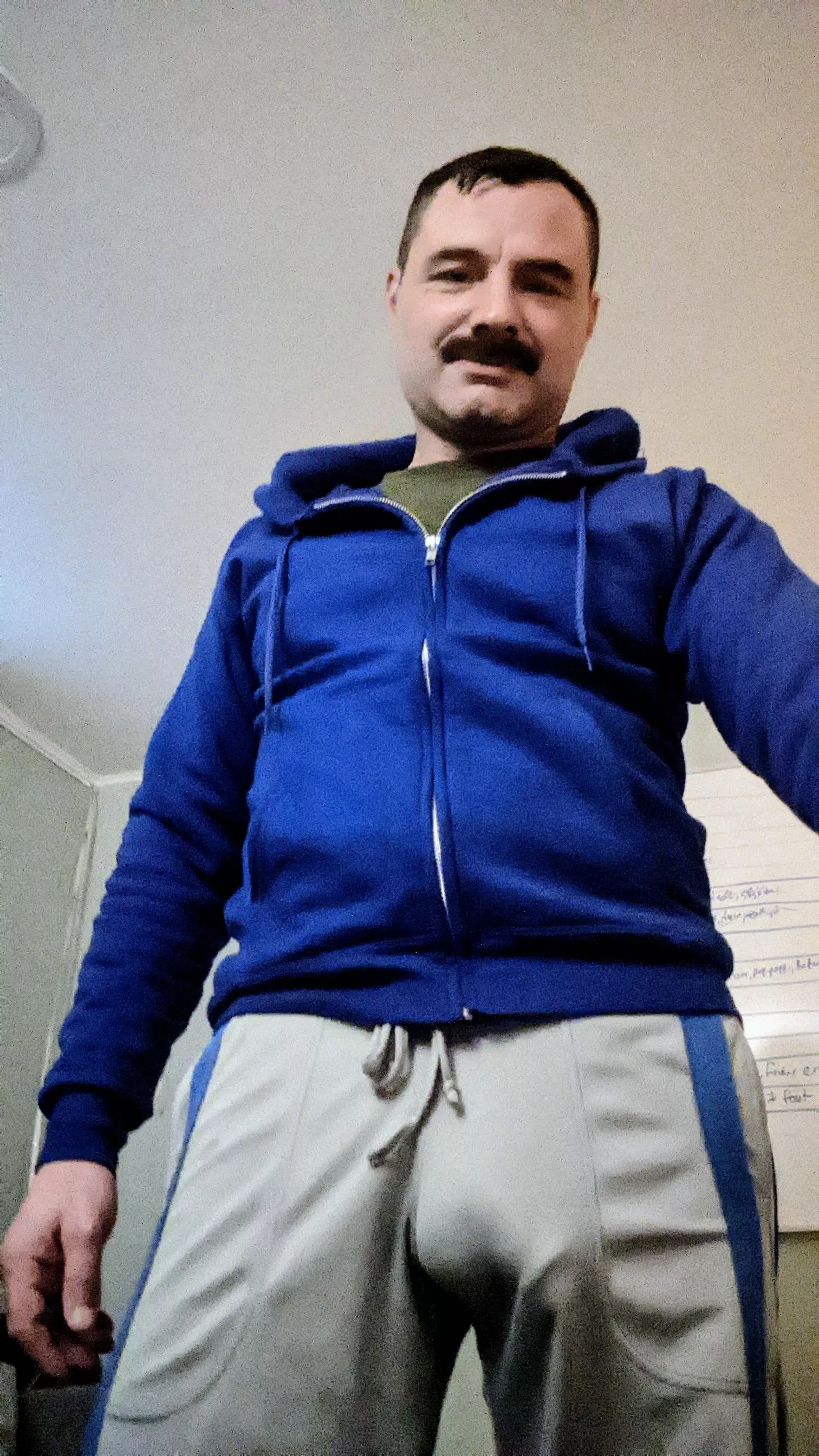 What do you think about dad's new workout pants?