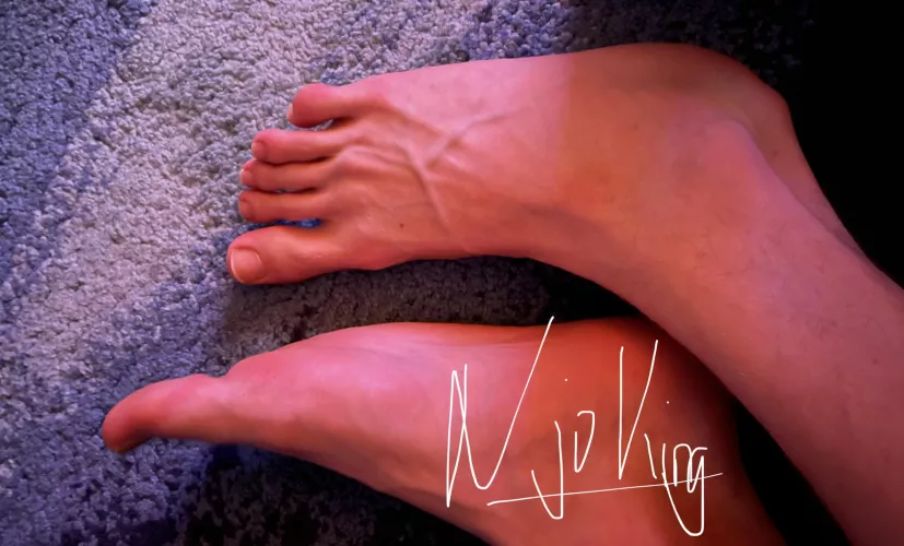 What do you think of my feet?