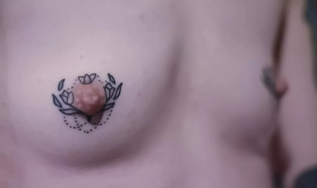What do you think of my new titty tatt?🙂