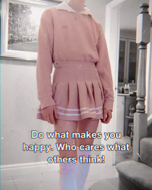 What do you think of my pink fit?