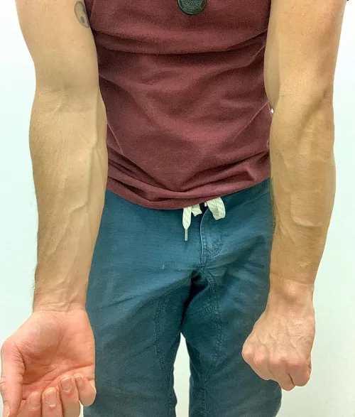 What do you think of my rock climber forearms?