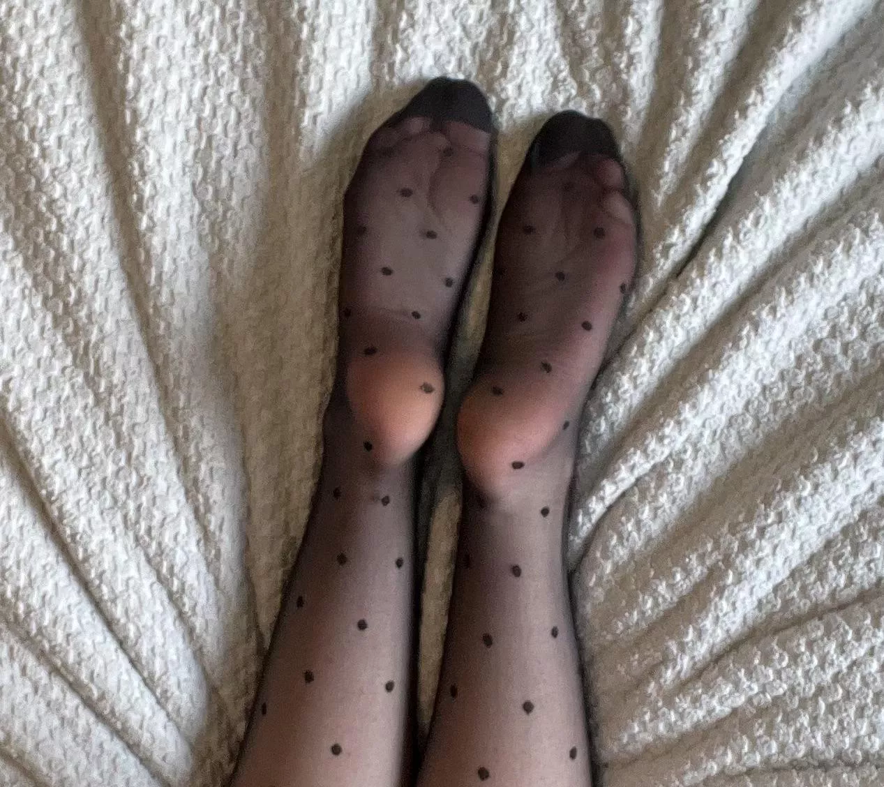 What do you think of my soles in my knee highs?