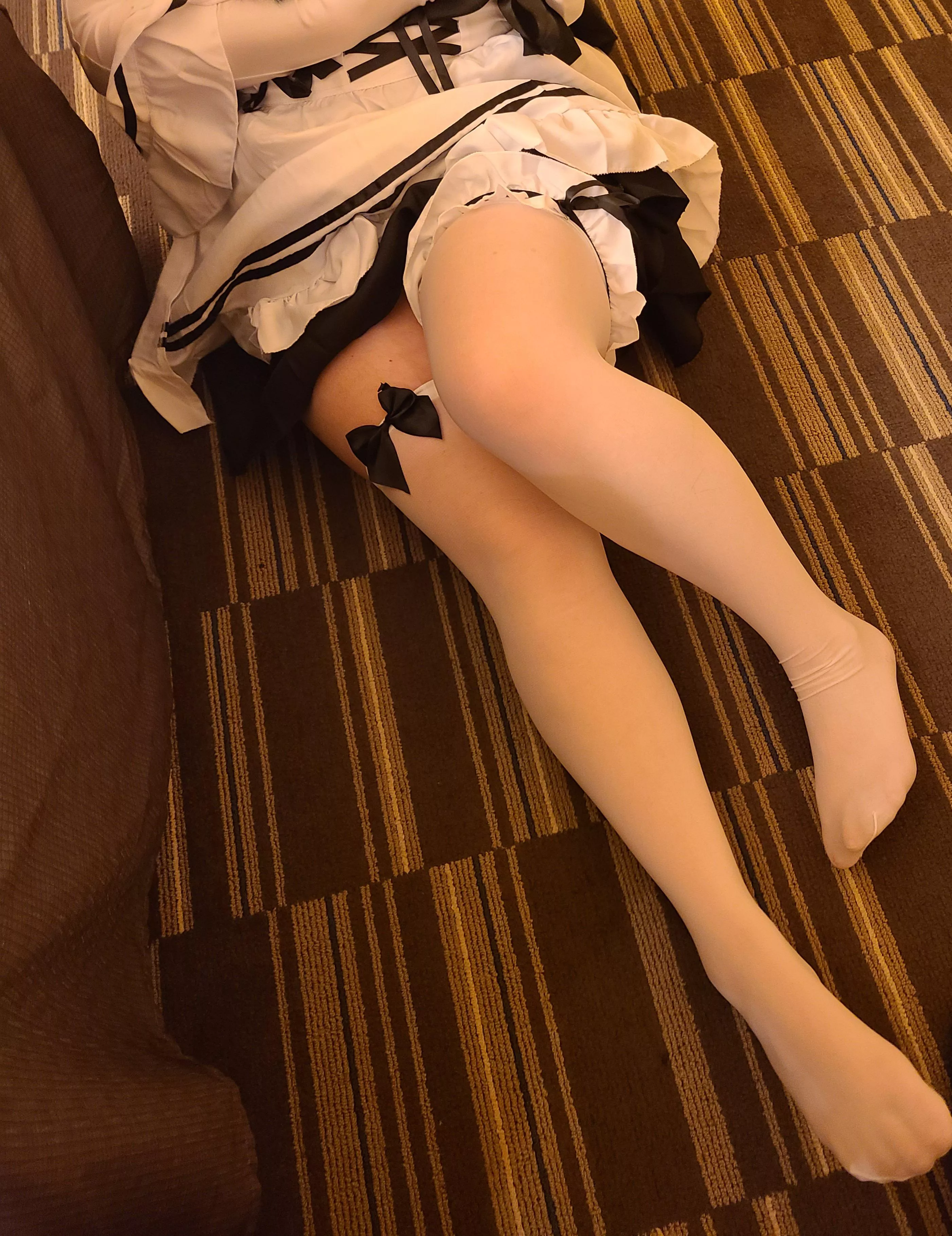 What do you think of my stockings? What do you think of my stockings?