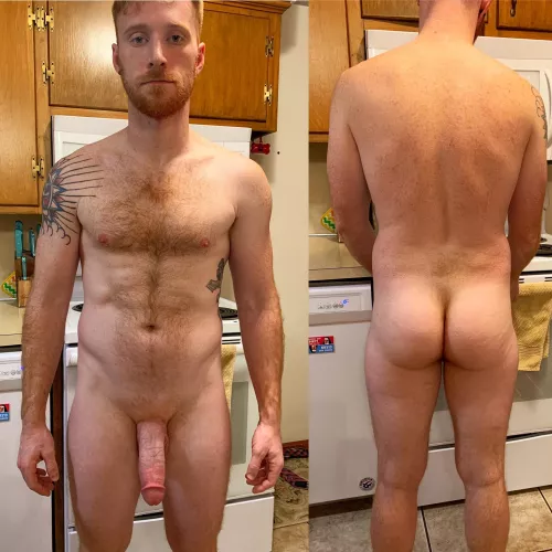 What I look like while cooking naked, what should I make you?