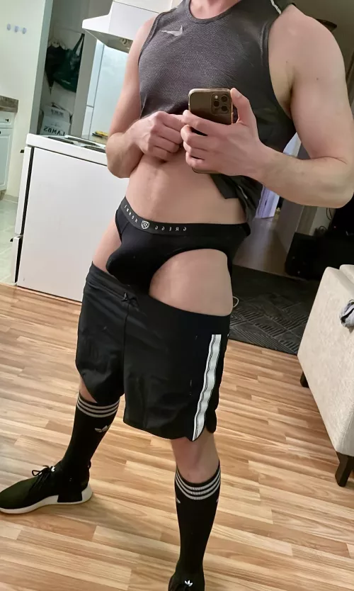 What I’ve been hiding under my gym shorts