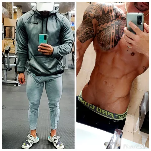 What people at the gy[M] see compared to what reddit sees