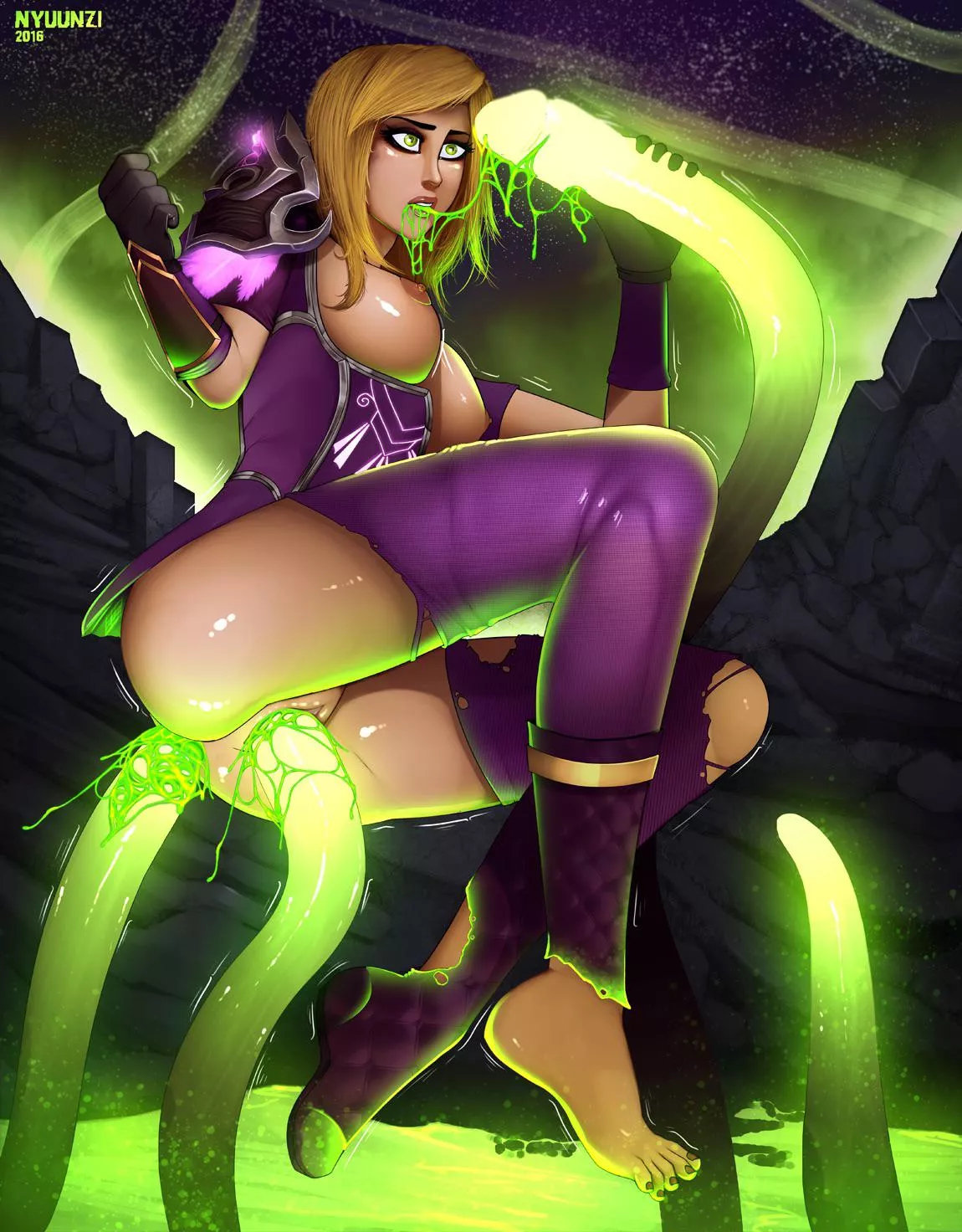 What pretty tentacles