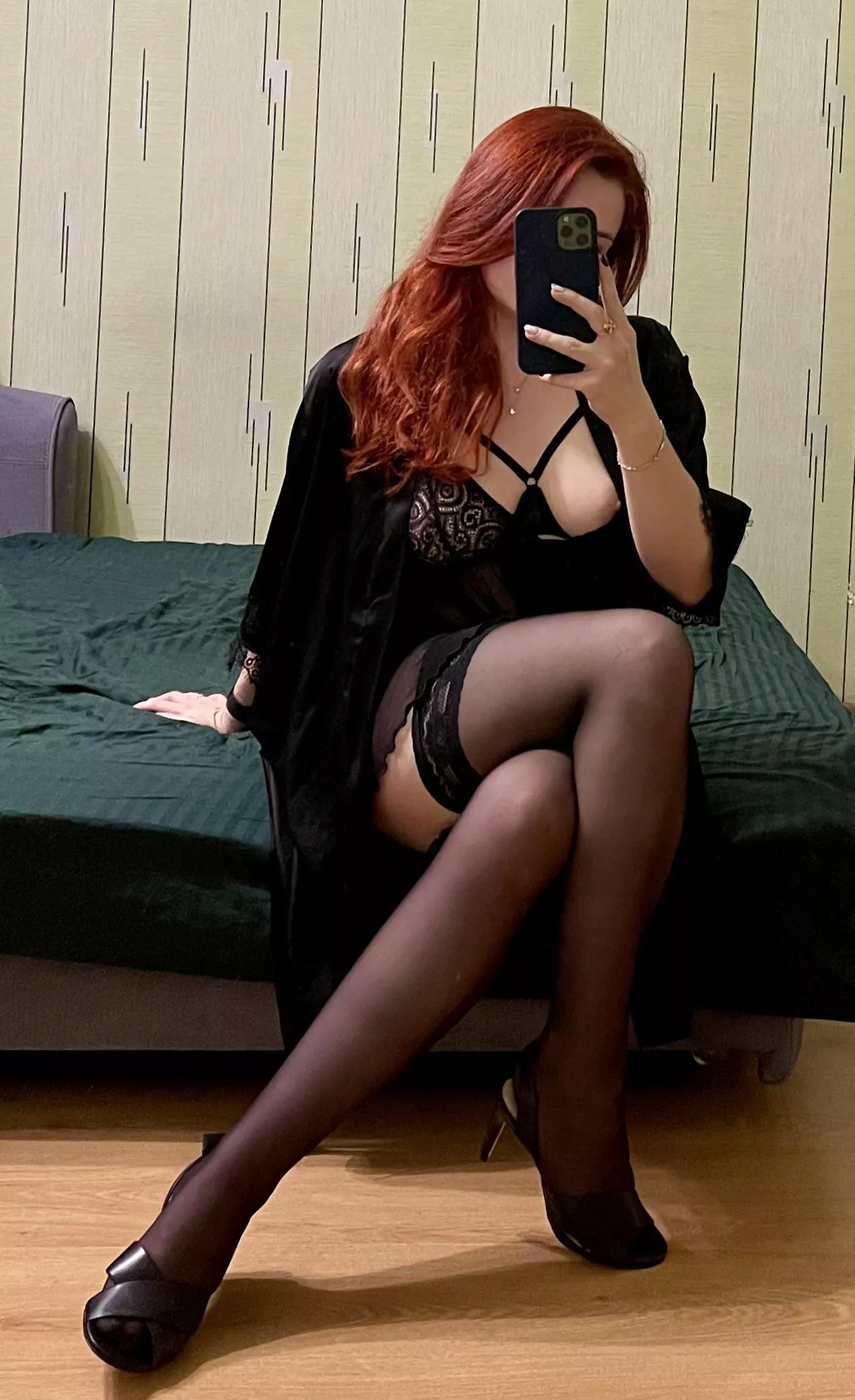 What she looks like when she goes out for a drink with her friends at the bar. Do you think she can find some adventure for her pussy?