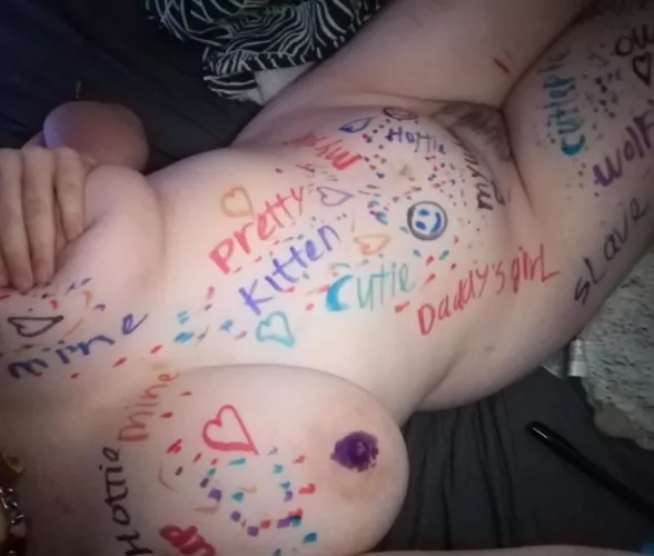 What words would u add on my body