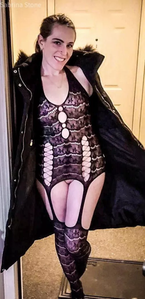 What would you do if I showed up at your door like this?