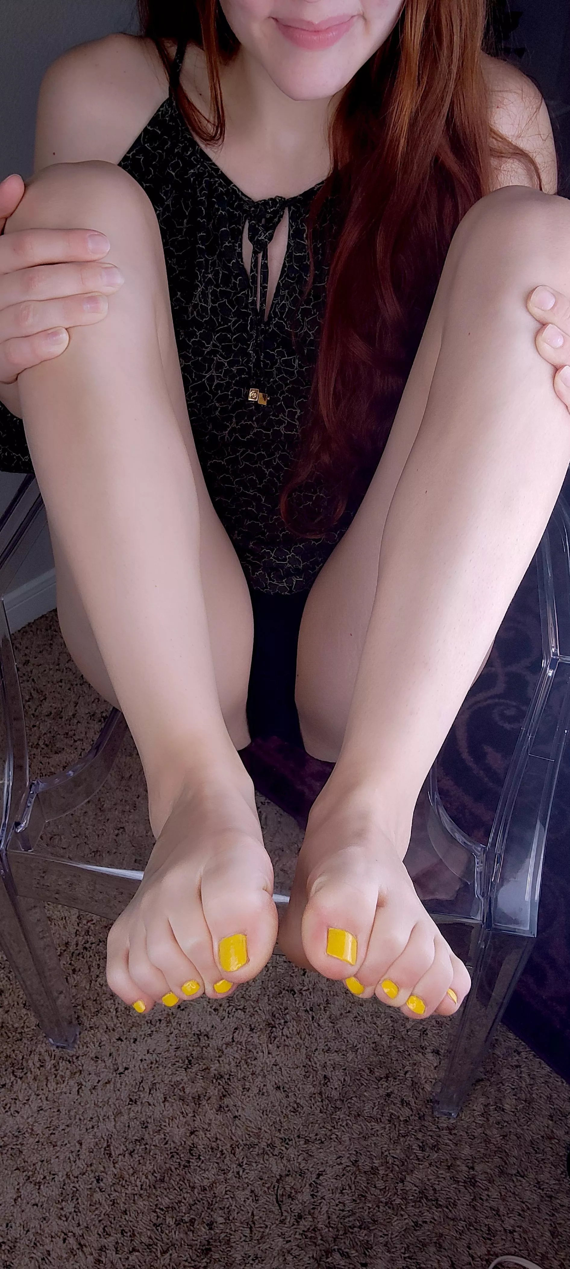 What would you do if we were just hanging out as friends and I started touching you with my feet? What would you do if we were just hanging out as friends and I started touching you with my feet?
